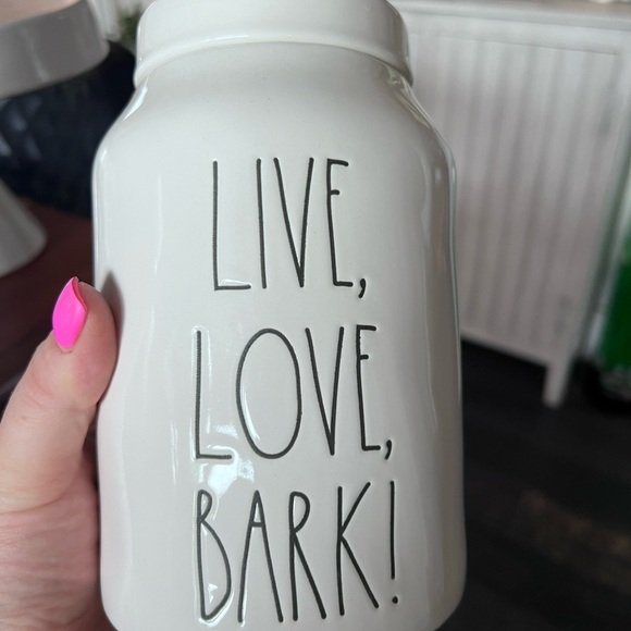 Rae dunn live love bark canister - Picture 1 of 1